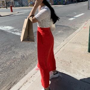 Calvin Klein a-line skirt with pockets